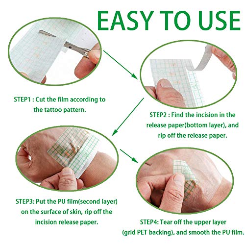 Tattoo Aftercare Bandage Roll 6" x 2 Yard Waterproof