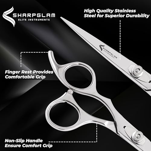 Professional 6.5 Hair Cutting Scissors - Japanese Stainless Steel Shears