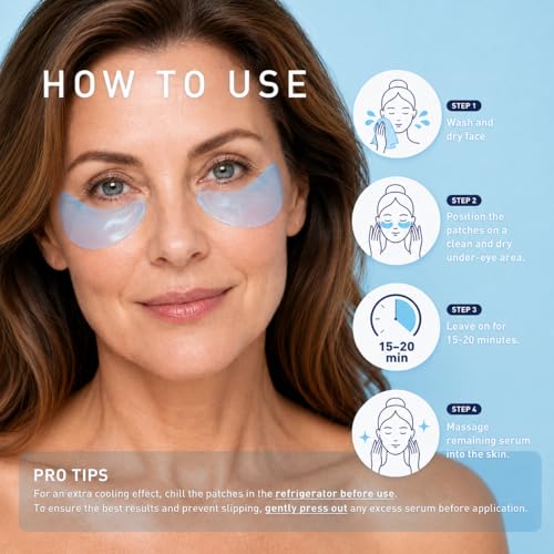Retinol Collagen Eye Patches - 30 Pairs Under Eye Masks