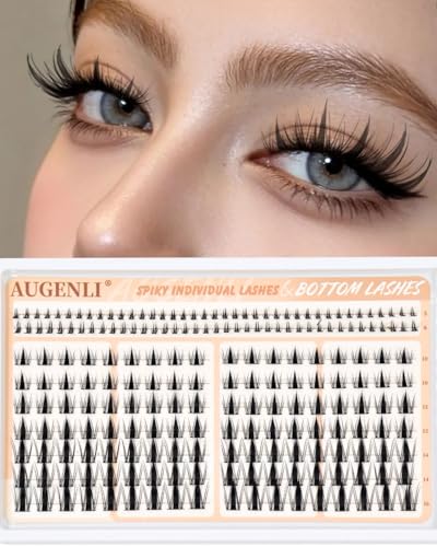 Manga Lash Clusters with Bottom Lashes - 126pcs DIY Extensions