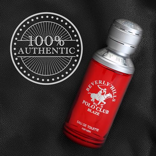 Beverly Hills Polo Club Blaze Cologne for Men 3.4oz