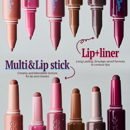 fwee Dual Coloring Lip Liner Stick - Long Lasting & Smudge-Proof