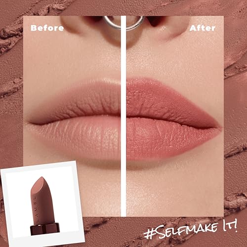 Lamel Rosewood Matte Lipstick – Lightweight, Long-Lasting Color