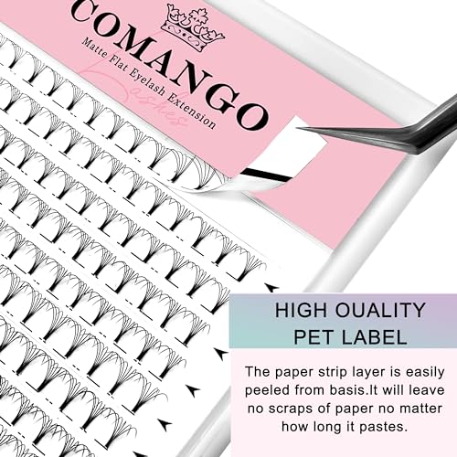 CoMango 320 Premade Eyelash Extensions - 6D/10D Russian Volume