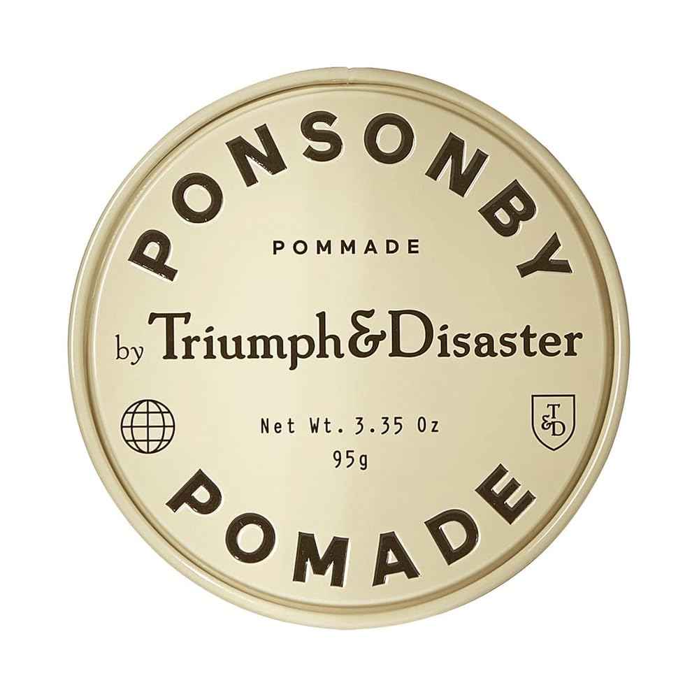 TRIUMPH & DISASTER Ponsonby Pomade – Medium Hold Hair Wax for Men and Women, High Shine, Non-Greasy Finish, 95g – Fine to Thick Hair