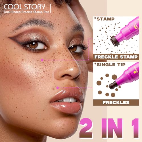 Beauty Glazed Freckle Stamp Pen – Dual-Ended Waterproof Makeup
