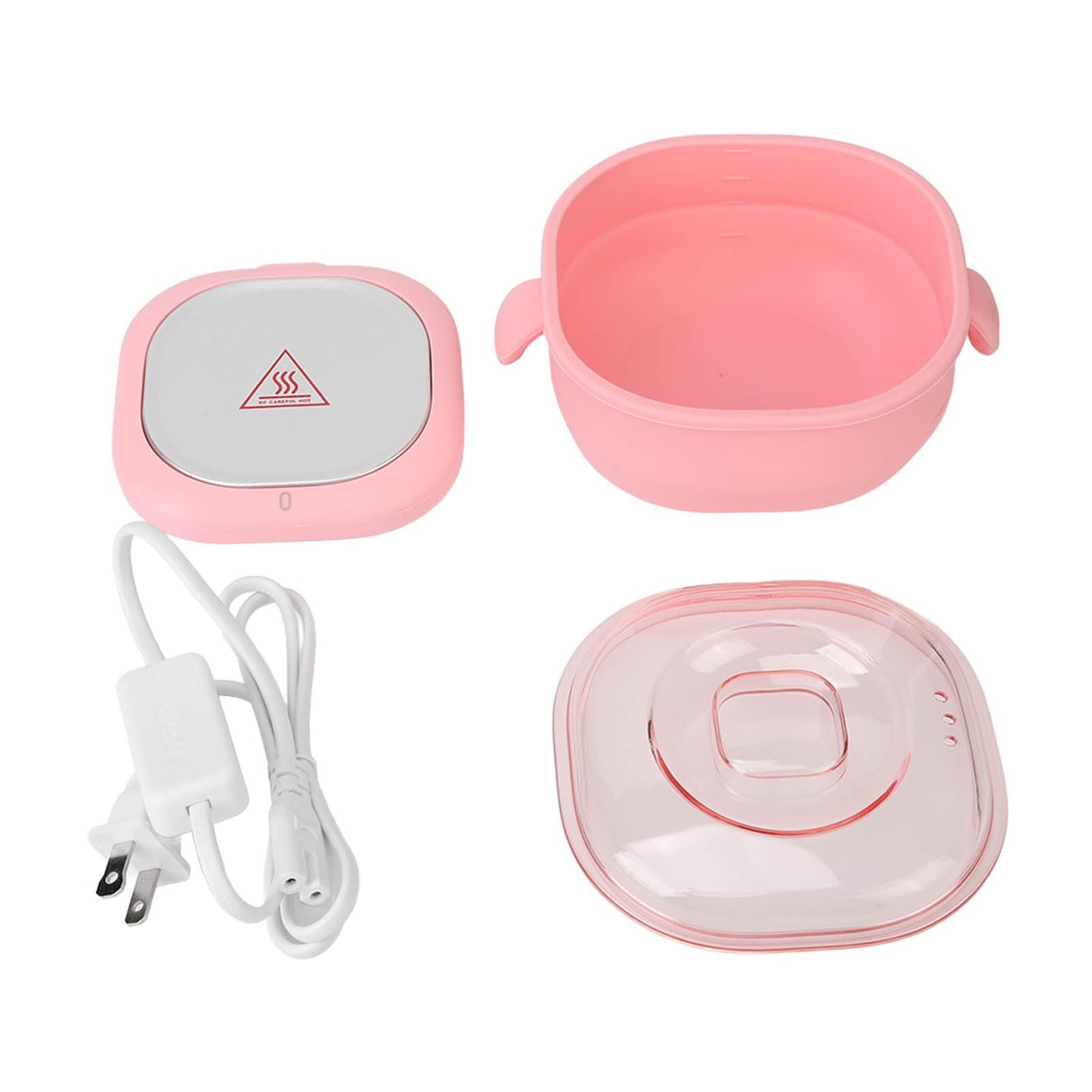 Electric Hot Wax Warmer Machine, 100W, 400ml Capacity, Easy to Clean, and, Versatile Usage with Food Grade Silicone Pot Liner, for Efficient Hair Removal