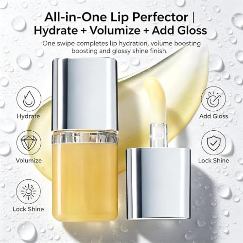 Spicy Lip Plumper Gloss - Maximum Strength Volumizing Oil