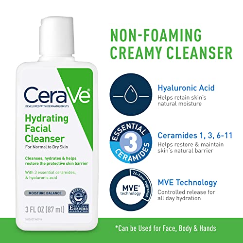 CeraVe AM Face Moisturizer SPF 30 + PM Moisturizer + Cleanser Set
