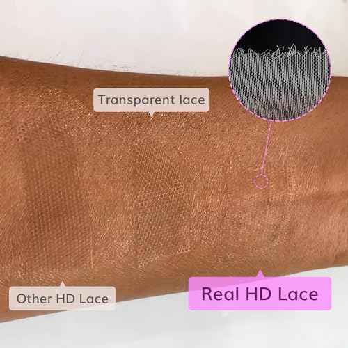 IDN BEAUTY SKINLIKE REAL HD 13x4 Lace Frontal Deep Wave 18 Inch Bleached Single Knots HD Frontal Skinlike Ultra-thin Frontal HD Lace Closure Virgin Human Hair 0.1 mm Pre Plucked Hairline