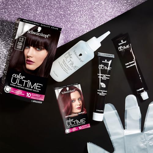 Schwarzkopf Color Ultime 1.3 Black Cherry Permanent Hair Dye