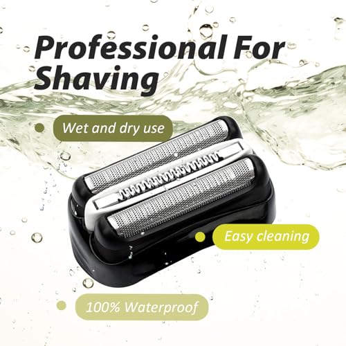2Pack 32B Series 3 Electric Shaver Replacement Head Accessories Compatible with S3 Foil & Cutter Razor Heads, Accessories for S3 3040s 3010s 310s 3000s 3050cc 3080s 390cc Etc