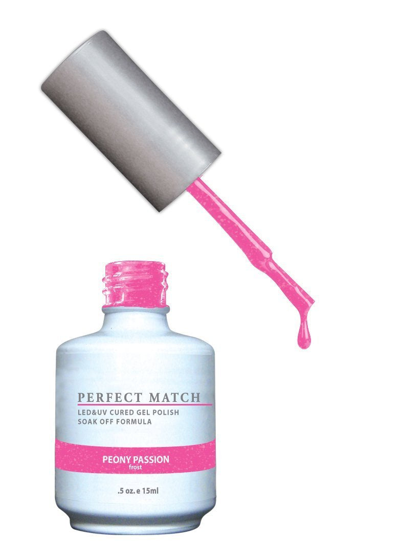 LeChat Perfect Match Gel Polish, Peony Passion, 0.5 Fl Oz (PMS147)