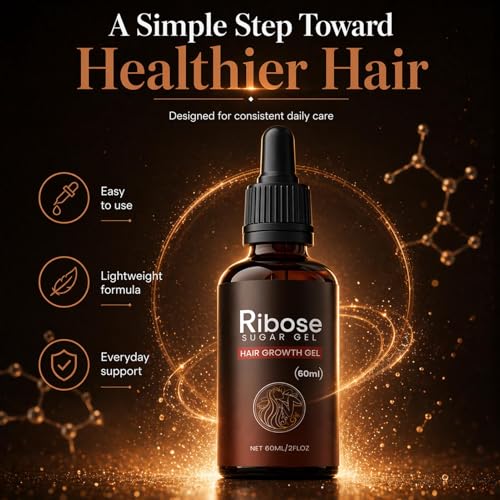 2-Deoxy-D-Ribose Hair Growth Serum for Thicker Hair - 60ml
