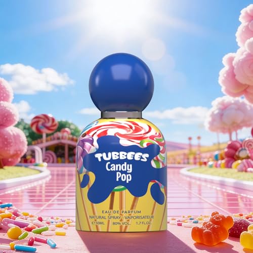 Tubbees Candy Pop 1.7 Oz Eau de Parfum Fruity Fragrance