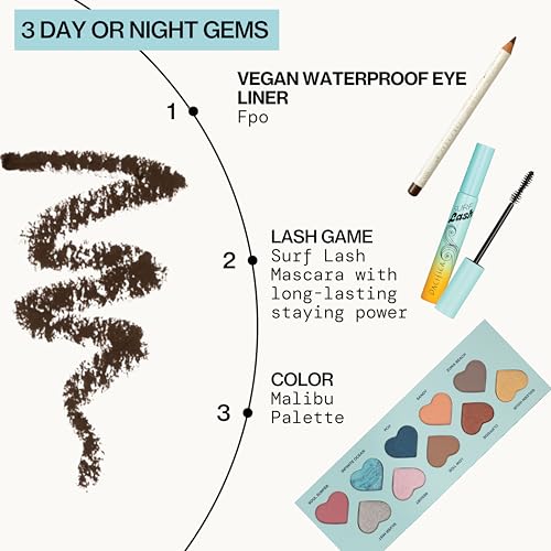 Pacifica Waterproof Eyeliner Pencil in Fringe Brown
