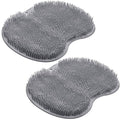 2-Pack Shower Foot Scrubber Mat with Suction Cups