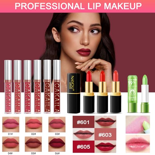 SHELAKIN All-in-One Makeup Kit for Women | 40 Colors Eyeshadow & More