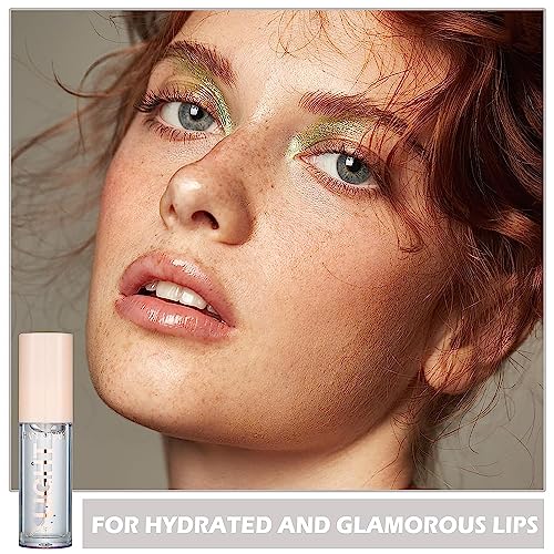 MAEPEOR Moisturizing Lip Gloss Set 6 Neutral Nude Shades