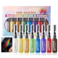 Domality 8 Colors Temporary Hair Chalk Dye Washable