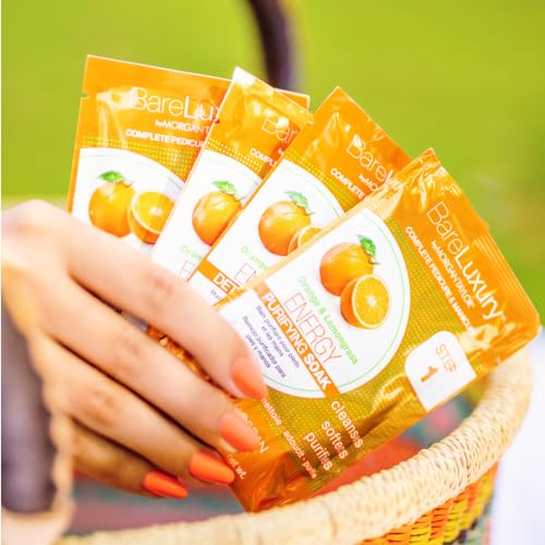 Morgan Taylor BareLuxury 4-Step Mani & Pedi Spa Pack - Orange & Lemongrass
