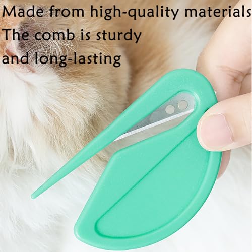 5-Piece Pet Knotting Comb Set for Cats & Dogs - Fur Removal Tool