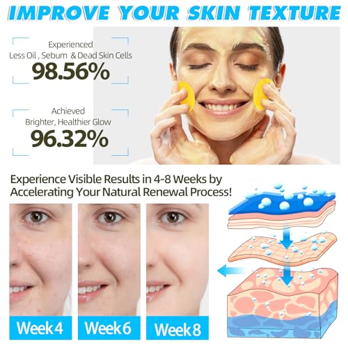 Kojic Acid & Turmeric Cleansing Pads - 60 Count Face