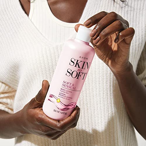 AVON Skin So Soft Body Lotion with Argan Oil - 11.8 oz