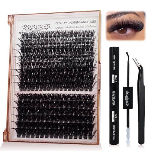 80D 100D Thick Fluffy Lash Clusters Kit 10-18mm DIY