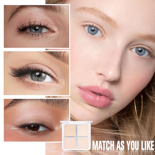 Vanilla Nude Eyeshadow Palette - 4 Matte & Shimmer Shades