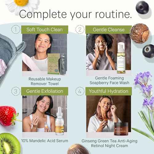 Tree To Tub Reusable Makeup Remover Cloth for Face - Pink Washable Microfiber Makeup Remover Towels for Gentle Cleansing, Washcloth for Daily Use, Face Towels for All Skin