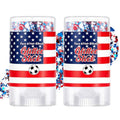Patriotic Glitter Stick Set - 2PCS Red, White & Blue for 4th of July