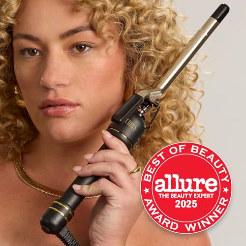 Hot Tools 24K Gold 1" Extended Barrel Curling Iron