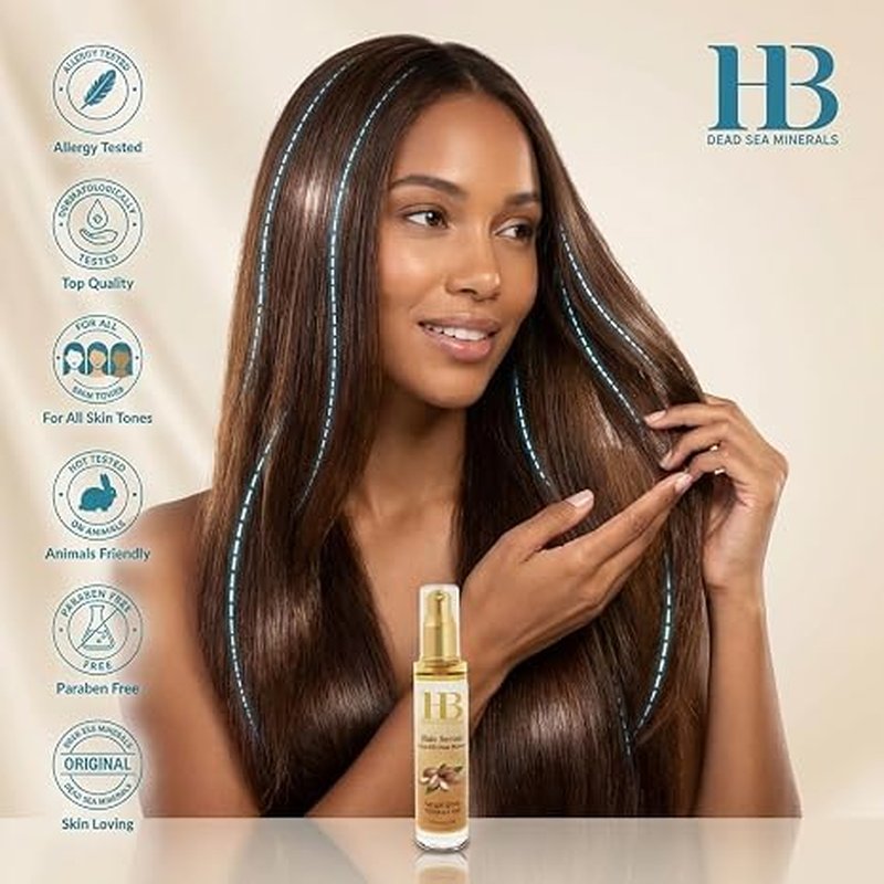 Argan Oil Hair Serum 50ml – Frizz Control & Shine