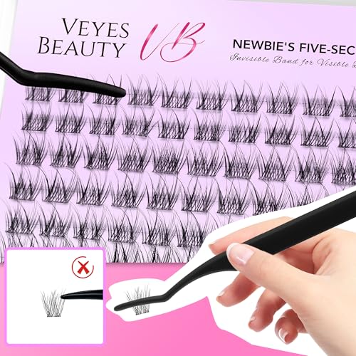 VEYESBEAUTY Lash Clusters Kit - DIY Eyelash Extensions
