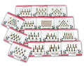 Multicolored Bindis Forehead Jewels - 100 Pack Self-Adhesive