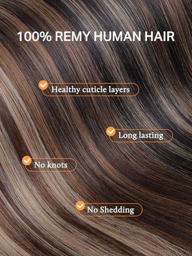 Human Hair Tape-In Extensions 14 Inch 50g Seamless Weft Hair Extensions