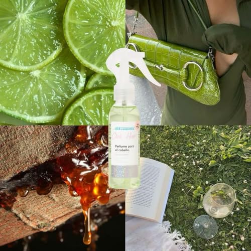 Click Hair Perfume Hair Mist with Argan Oil & Keratin - 4oz - Lime Green Fragrance