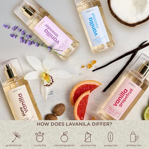 Lavanila Vanilla Lavender Hair & Body Mist, 5 Oz