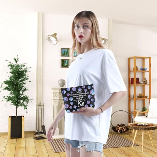 WCGXKO Master Gift For Friend Game Gift Game Makeup Zipper Pouch Bag (To Quote)