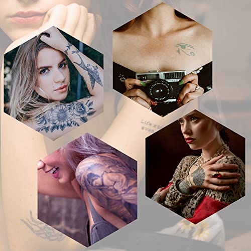 Autdor Tattoo Practice Skin - 10Pcs Double-Sided Silicone Pads
