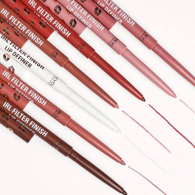 Revolution IRL Filter Finish Lip Definer Burnt Cinnamon 2 Pack
