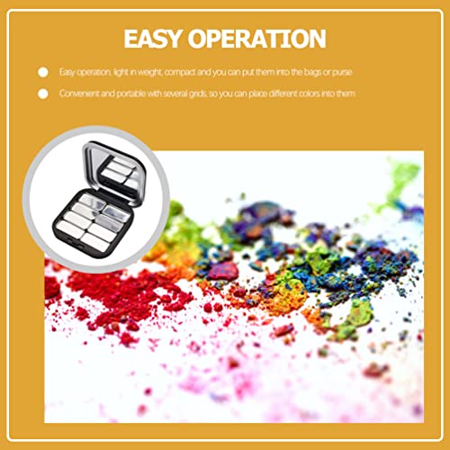 Magnetic Empty Lipstick Palette with Mirror – Refillable DIY Makeup Container