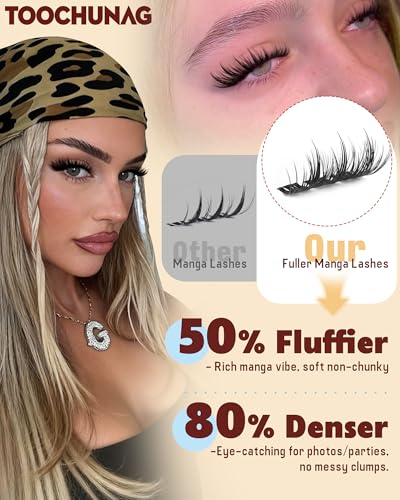 Manga Lash Clusters - 144pcs Spiky Volume Eyelash Extensions 12-18mm
