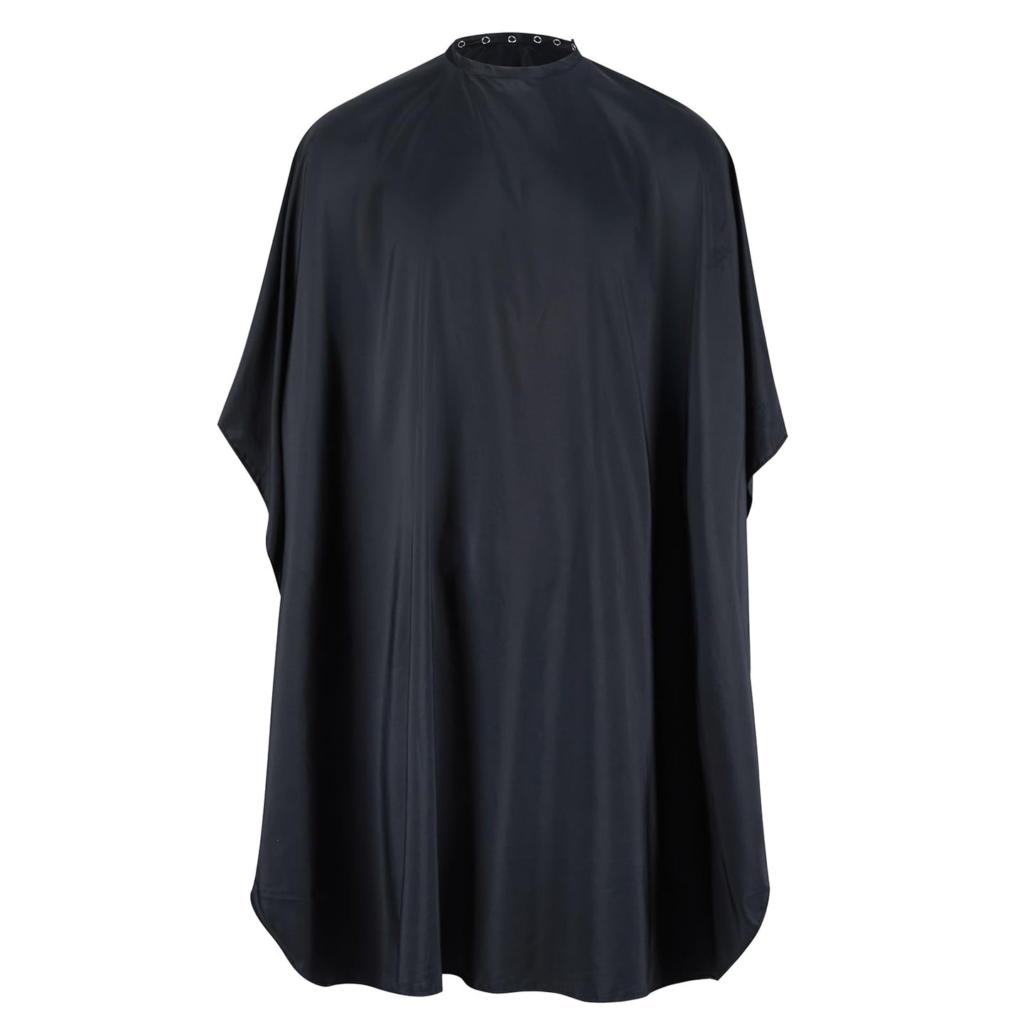 llezza Professional Salon Hair Cutting Cape, Barber Cape for Men/Women, Adjustable Snap Button with Waterproof Hairdressing Salon Cape for Haircut, Coloring, Makeup, Styling(52" x 47"), Black