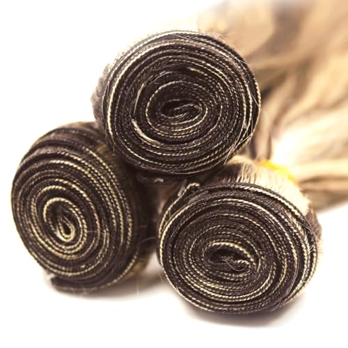 24 26 28 Inch P30/613 Human Hair Bundles Highlight Human Hair Bundles #613 Body Wave Bundle Color #30 Body Wave Bundle