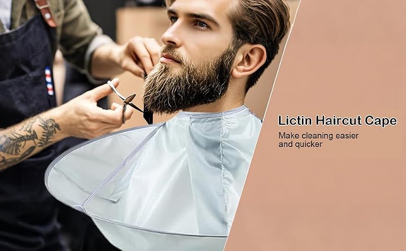 Hair Cutting Cape Waterproof - Easy Clean Anti-Static