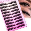 Cat Eye Lash Clusters Manga Eyelash Clusters Wispy individuals Fox Eye Lash Extension CD-Curly Cluster Eyelash Extensions Spiky Lash Cluster by Newcally