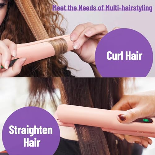 SUNMAY Cordless Hair Straightener Titanium Portable Travel Flat Iron USB-C