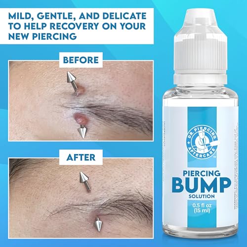 Dr. Piercing Aftercare Keloid Bump Solution Drops 15mL